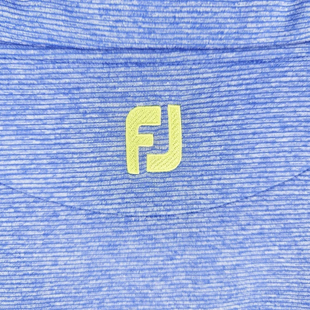 FootJoy Jacket Mens XL Blue Golf 1/4 Zip Performance Pullover Terranea Resort